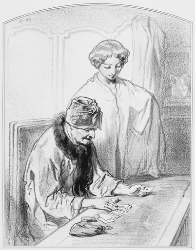 The Success, Plate 12 from Les Toquades, 1858 by Paul Gavarni